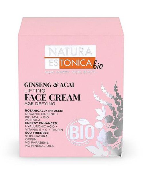 Crema facial Ginseng & Açai Efecto lifting - Ginseng & Acai face cream, 50ml 3