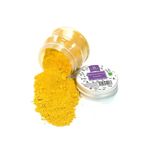 Pigmento mineral en polvo Amarillo 10gr