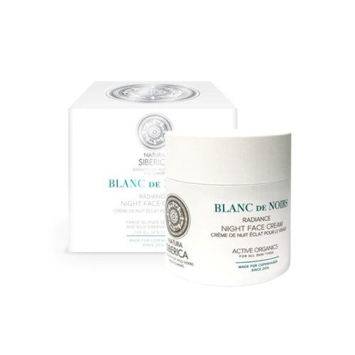 Crema facial de noche radiance, blanc des noirs - 50 ml