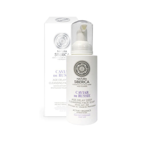 Jabón facial limpieza profunda anti-age, caviar de Rusia - 175 ml