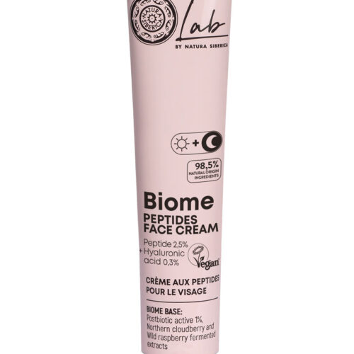 Crema facial de péptidos