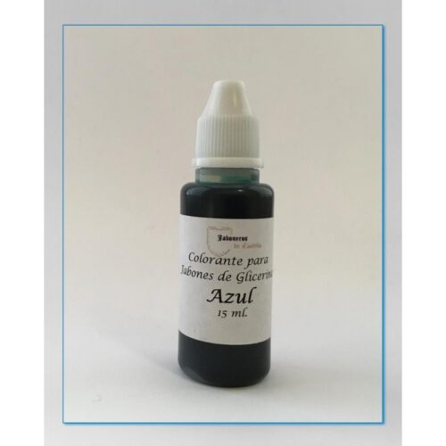 Colorante Líquido Azul. Especial Jabones Base de Glicerina