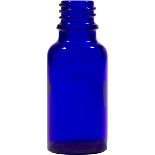FRASCO VIDRIO AZUL DIN18 CUELLO ESTRECHO - 0015 ml
