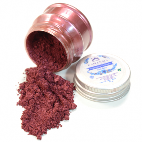 Pigmento mineral en polvo - Burdeos 10gr