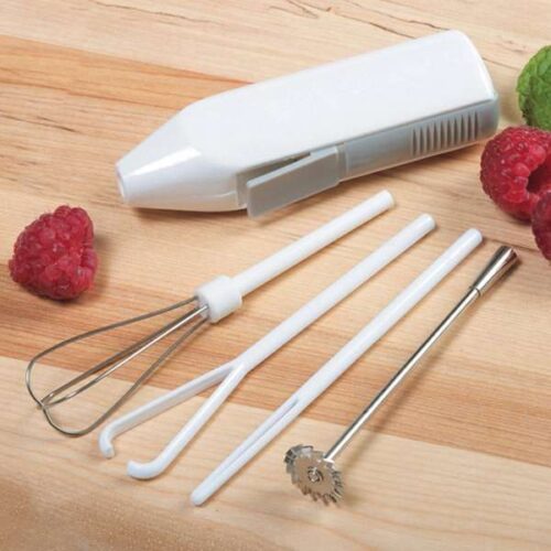 Minibatidora para hacer cremas caseras