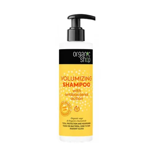 ORGANIC SHOP - Champu Voluminizador con Accion Higienizante, 280 ML