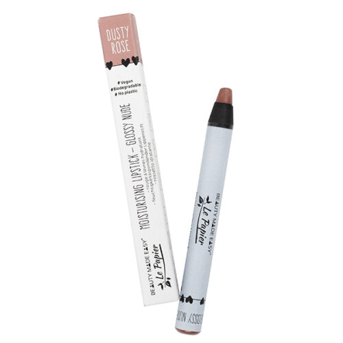 LIPSTICK GLOSSY NUDE DUSTY ROSE