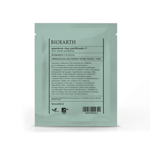 Mascarilla facial monodosis purificante - Romero