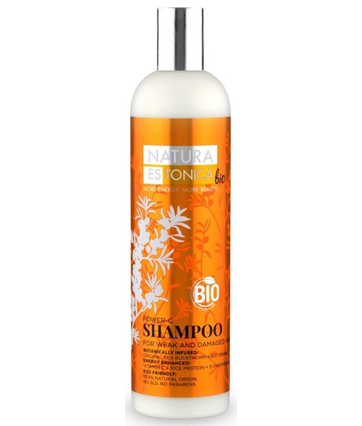 Champu vitalida y brillo cabello maltratado - Power-C shampoo, 400ml