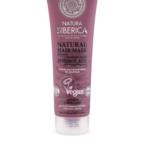 Mascarilla capilar natural. Revitalización del color y brillo. Para cabello teñido. - 200 ml