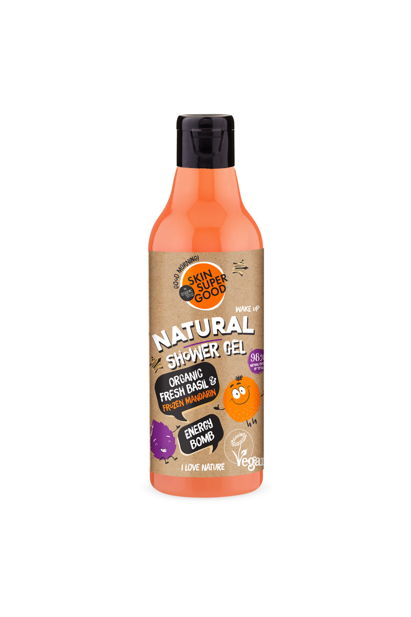 GEL DE DUCHA NATURAL «ENERGY BOMB» - 250 ml