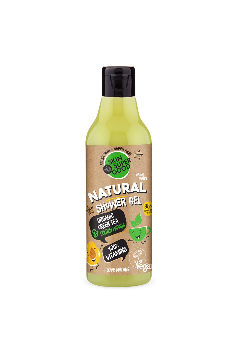 GEL DE DUCHA NATURAL «100 % VITAMINS» - 250ml
