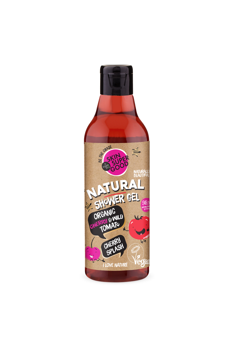 GEL DE DUCHA NATURAL «CHERRY SPLASH» - 250ml