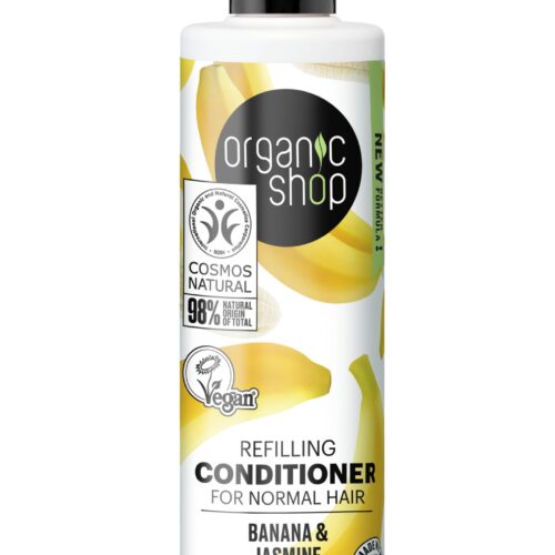 ACONDICIONADOR REFILL PARA CABELLO NORMAL PLÁTANO Y JAZMÍN - 280 ml