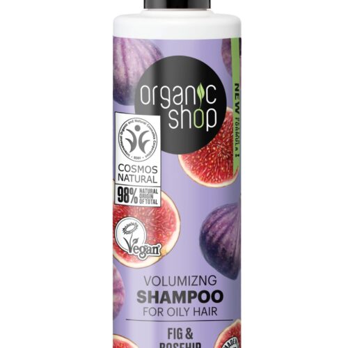 CHAMPÚ VOLUMEN PARA CABELLO GRASO HIGO Y ESCARAMUJO - 280ml