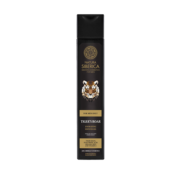 Gel de ducha energizante, Rugido de Tigre - 250 ml