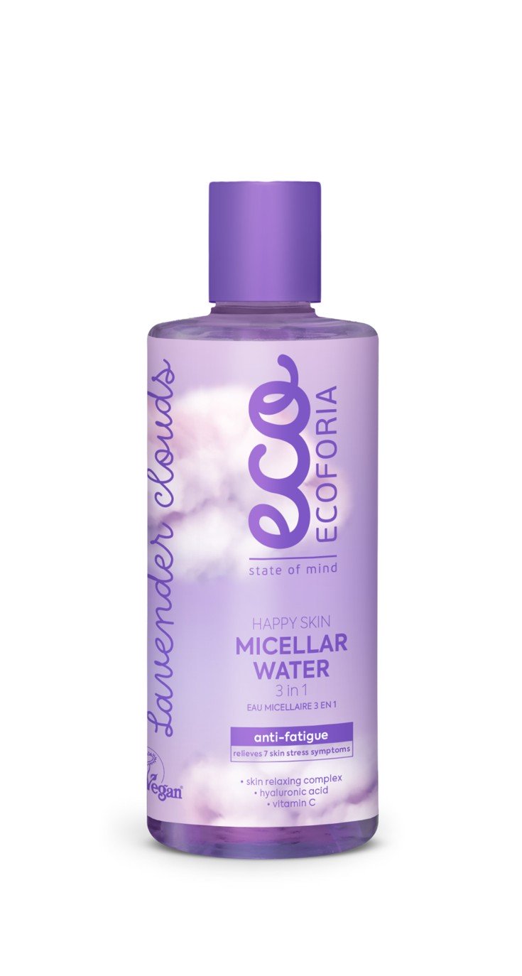 AGUA MICELAR "HAPPY SKIN" 3 EN 1, 300 ML - 300 ml