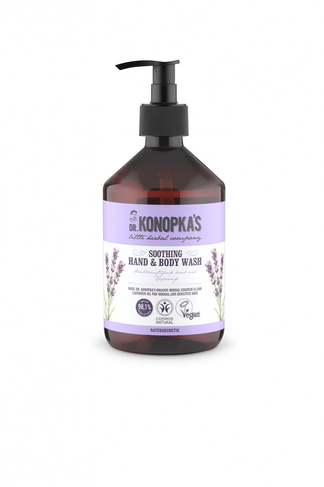 DR. KONOPKA'S JABON PARA CUERPO Y MANOS CALMANTE