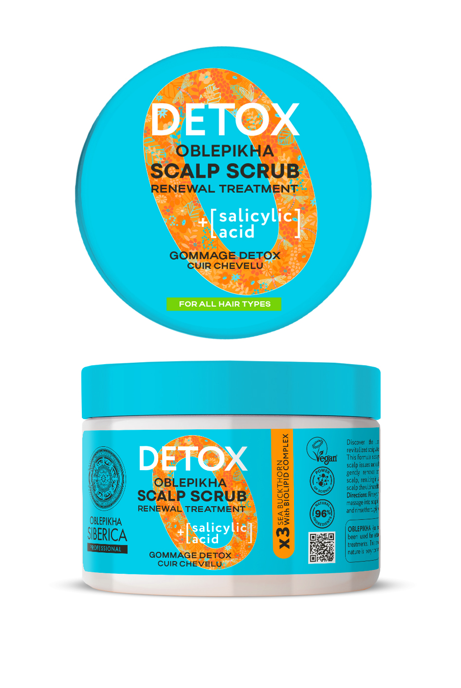 EXFOLIANTE DÉTOX PARA EL CUERO CABELLUDO