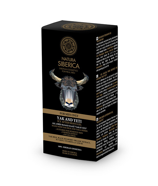 YAK Y YETI - GEL GLACIAL PARA DESPUÉS DEL AFEITADO - 150 ml.