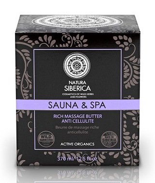 SAUNA& SPA ANTICELULITICA MANTECA ESPESA DE MASAJE - 370 ml.