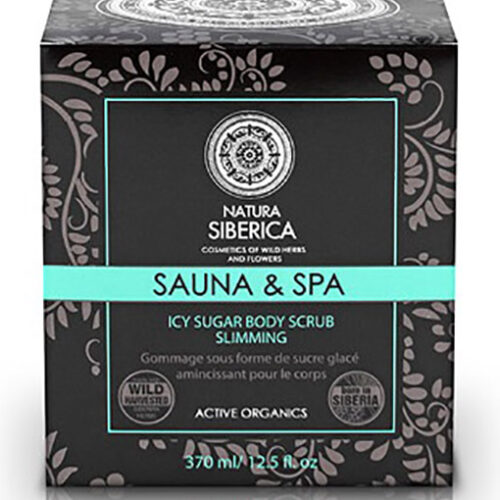 SAUNA&SPA PEELING HELADO REDUCTOR A BASE DE AZÚCAR - 370 ml.