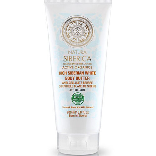 ACEITE CORPORAL BLANCO ESPESO SIBERIANO ANTICELULÍTICO ANTI-AGE - 200 ml.