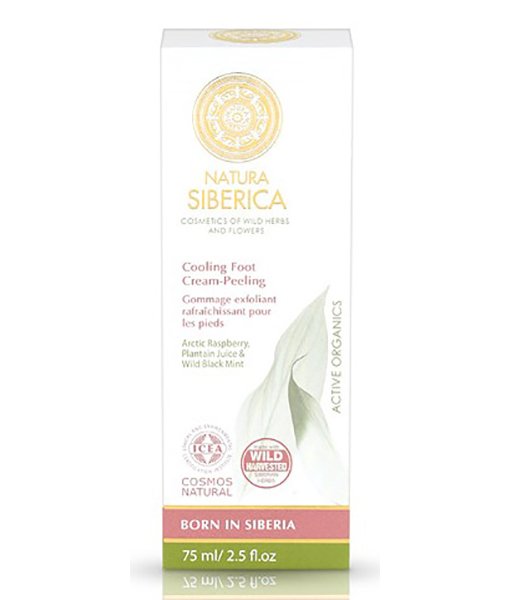 CREMA-PEELING PARA PIES REFRESCANTE Cosmos Natural - 75 ml.