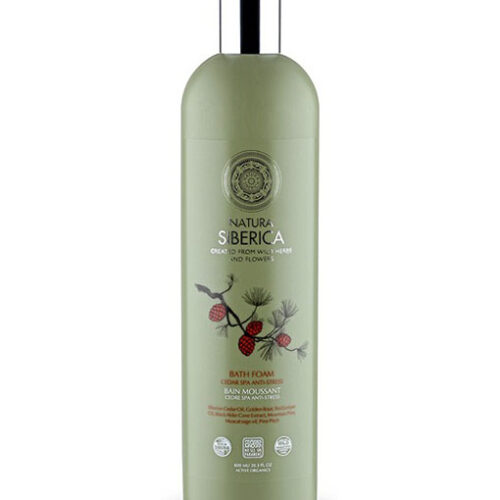 ESPUMA DE BAÑO SPA CON CEDRO ANTIESTRÉS - 600 ml.
