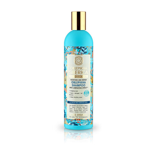 Oblepikha Profesional - CHAMPÚ OBLEPIKHA PARA CABELLO DÉBIL Y DAÑADO - 400 ml