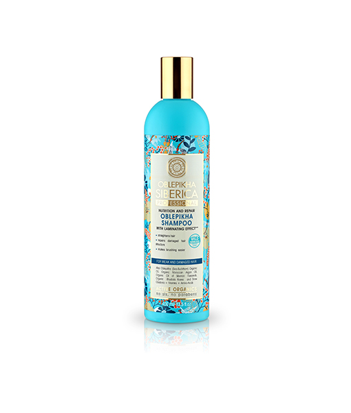 Oblepikha Profesional - CHAMPÚ OBLEPIKHA PARA CABELLO DÉBIL Y DAÑADO - 400 ml