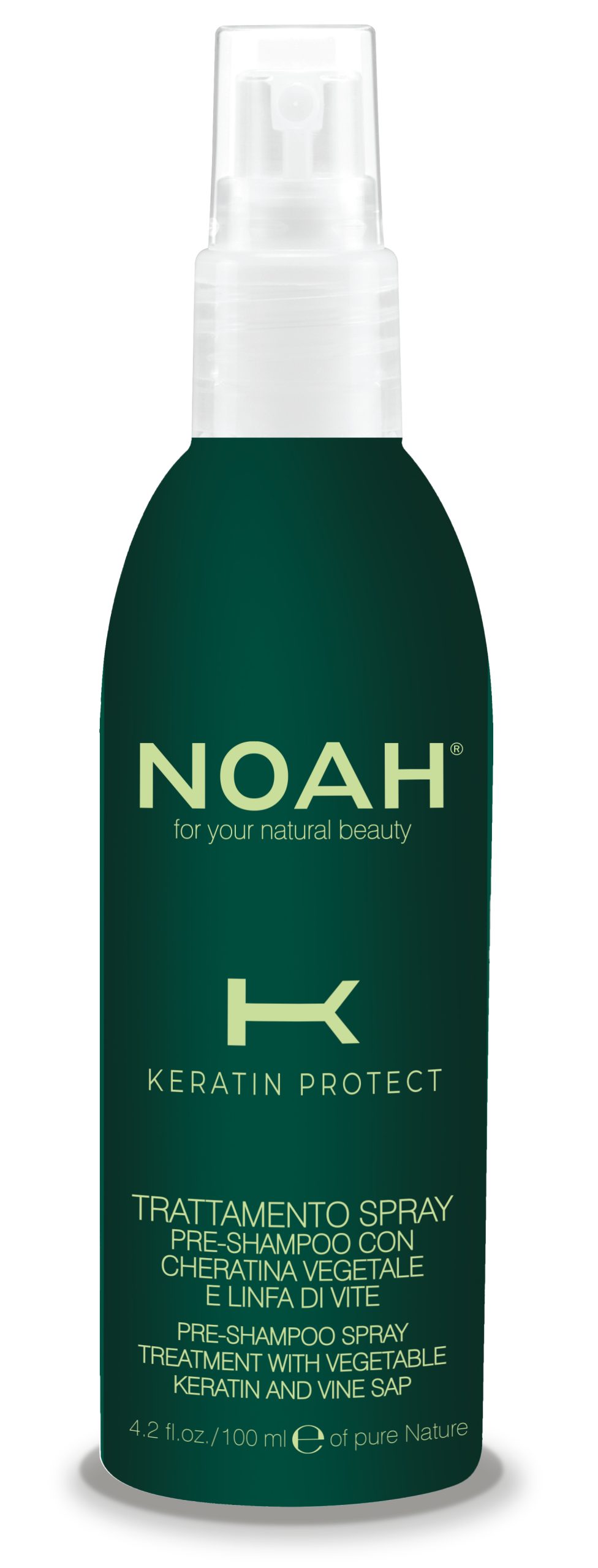 Tratamiento reparador pre-champú con Queratina Vegetal y Savia de Vid