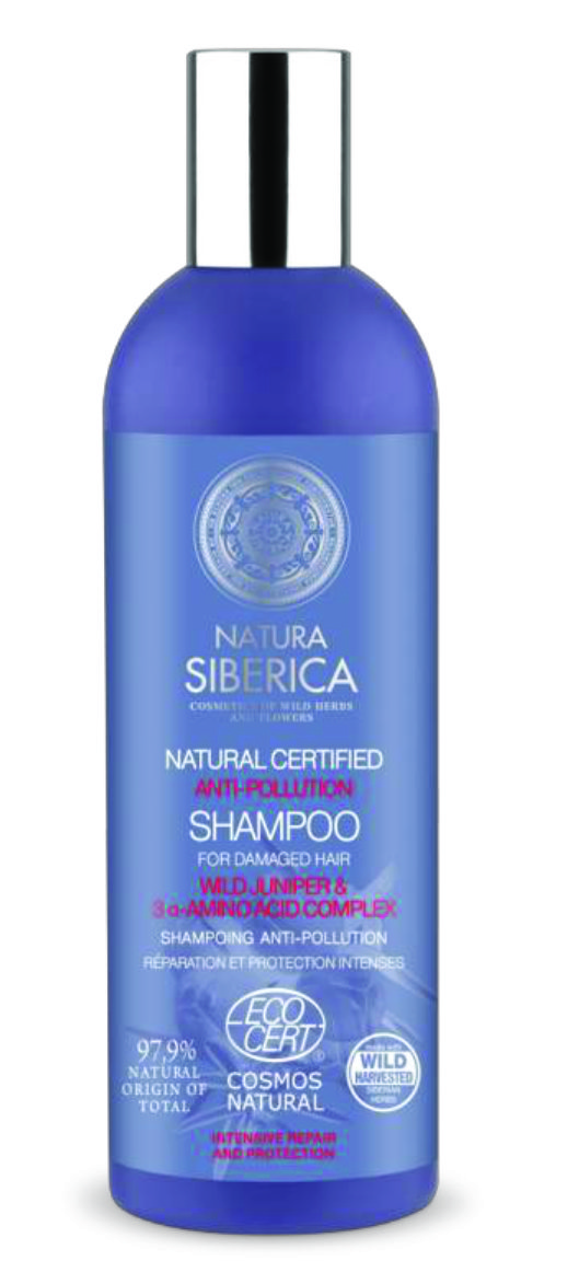 CHAMPU NATURAL ANTICONTAMINACIÓN 270 ML