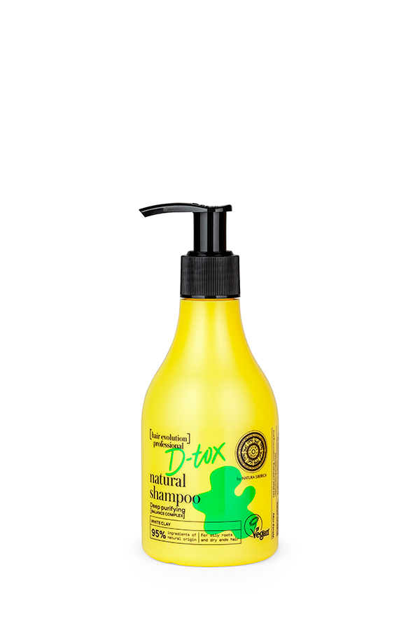 D-TOX - CHAMPÚ NATURAL DE ARCILLA BLANCA