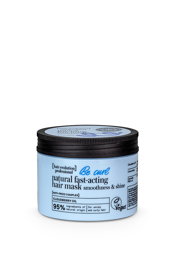 BE-CURL MASCARILLA CAPILAR NATURAL DE RÁPIDA ACCIÓN