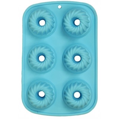 Molde de silicona para hacer jabon - 6 flanes