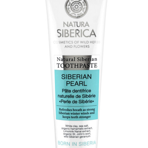 PASTA DE DIENTES NATURAL SIBERIANA, PERLA SIBERIANA, 100 GR