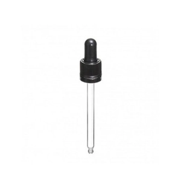 Cuentagotas Negro DIN18 100ml
