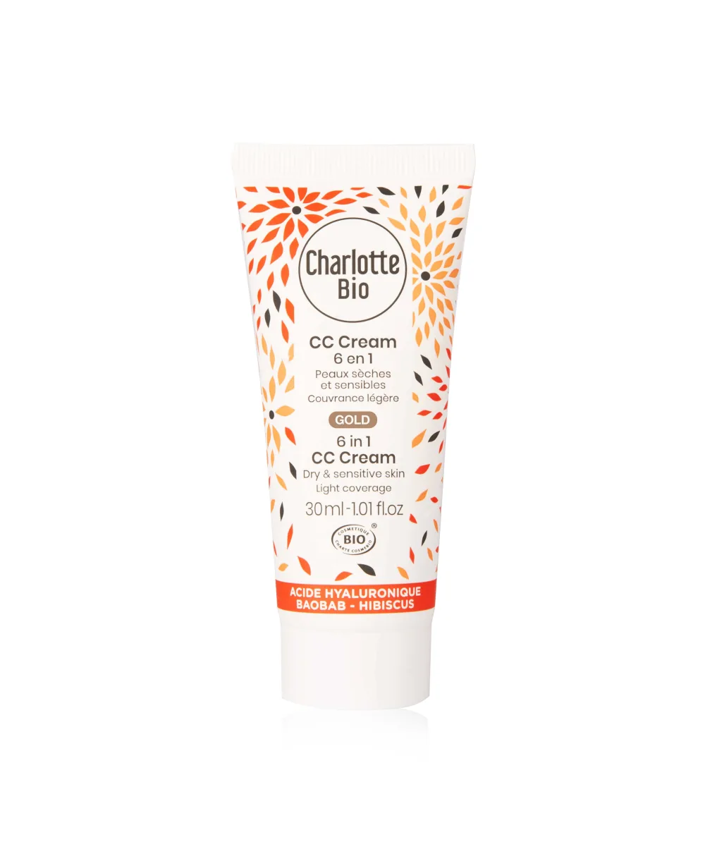 CC CREAM GOLD 6 EN 1 - ANTI-EDAD - PIEL SECA 30 ML