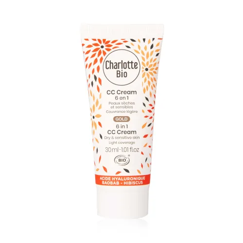 CC CREAM GOLD 6 EN 1 - ANTI-EDAD - PIEL SECA 30 ML
