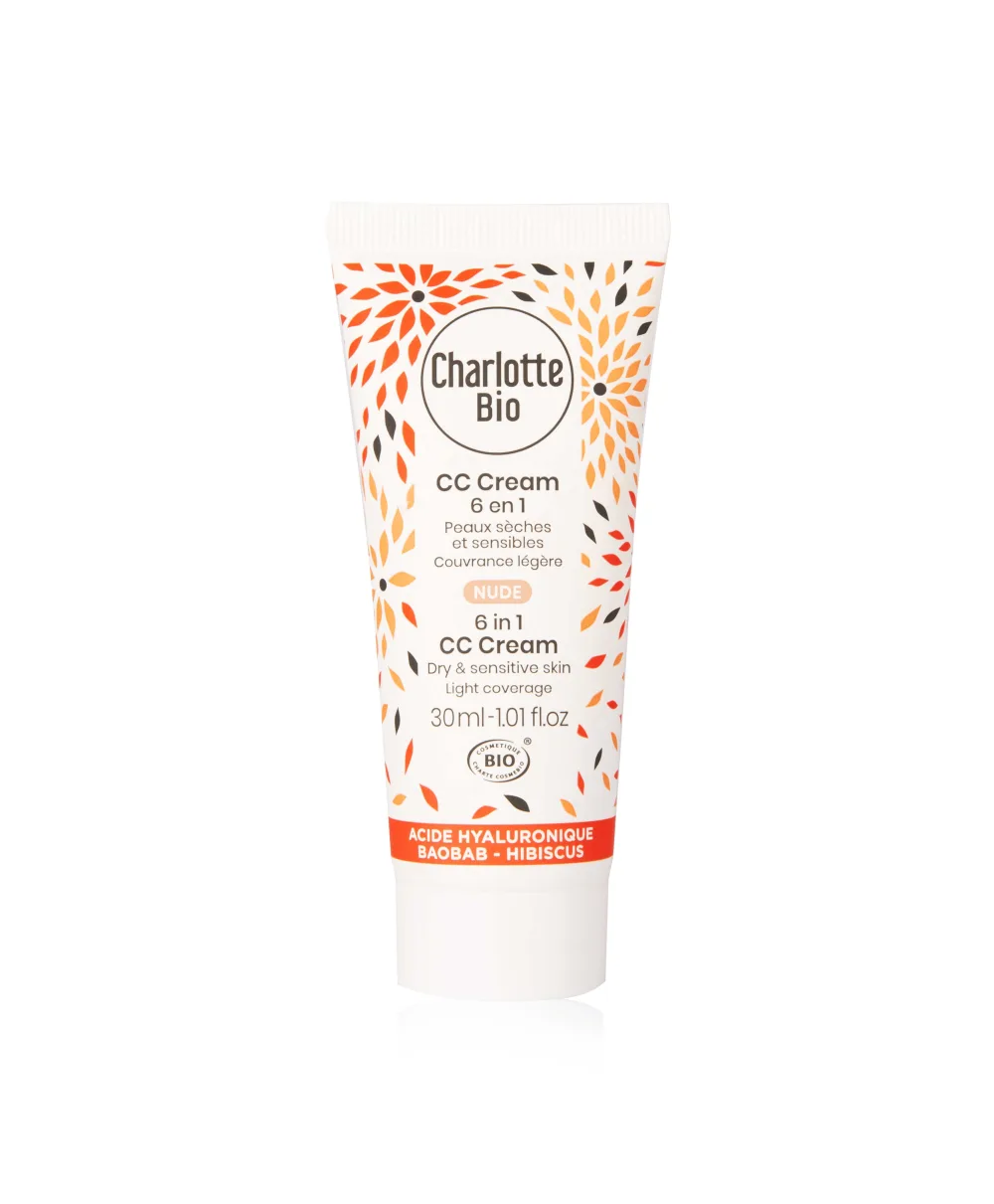 CC CREAM NUDE 6 EN 1 - ANTI-EDAD - PIEL SECA 30 ML