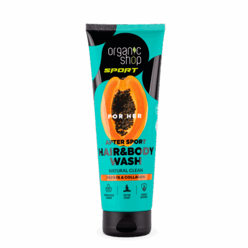 Gel de ducha after sport para ella 200 ml con aceite de almendra y ácido hialurónico