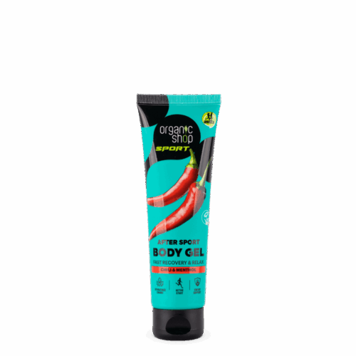 Gel corporal relajante after sport de Organic Shop Sport, 75 ml