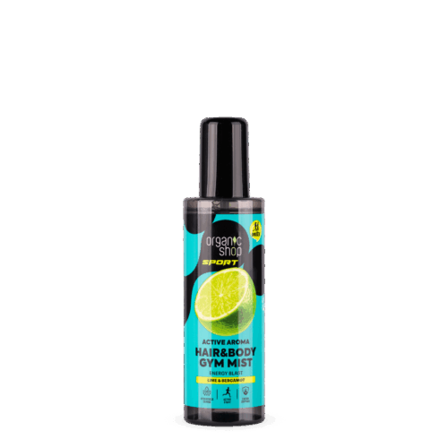 Bruma para después del gym Organic Shop Sport de 200 ml para cabello y cuerpo