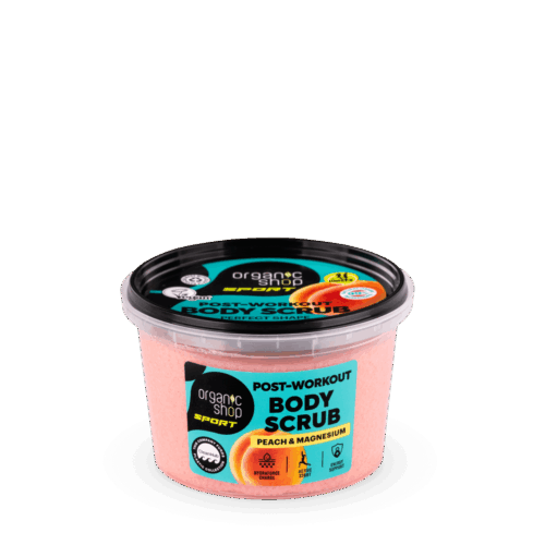 Exfoliante corporal post-entrenamiento Organic Shop Sport 250 ml para después del deporte