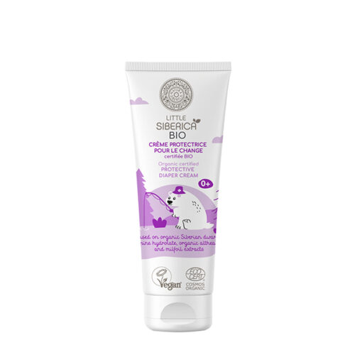 Crema de pañal orgánica protectora 75ml para bebé, producto cosmético natural