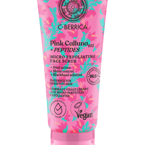 Exfoliante facial Natura Siberica de 100ml con micropartículas naturales para limpieza profunda