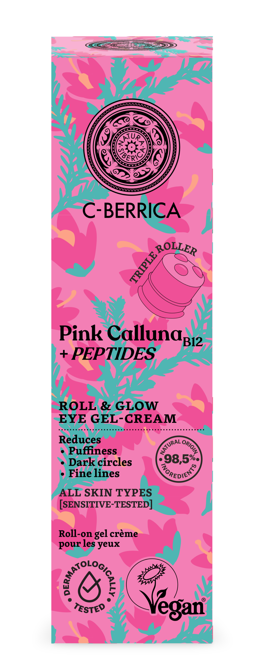 Cremigel Roll & Glow para Contorno de Ojos de Natura Siberica
