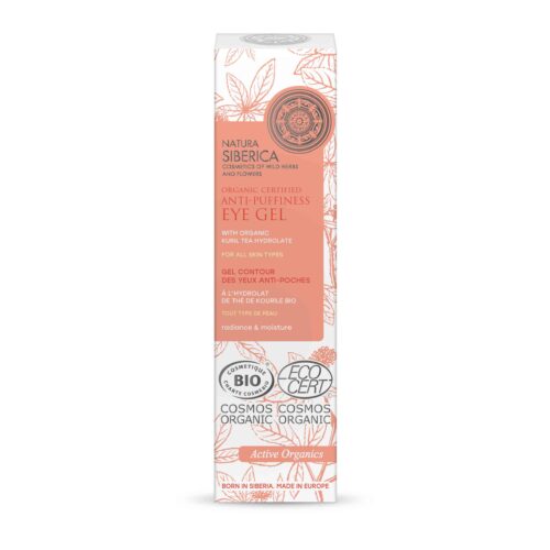 GEL PARA EL CONTORNO DE LOS OJOS CONTRA LA HINCHAZÓN CERTIFICADO ORGÁNICO, 30 ML