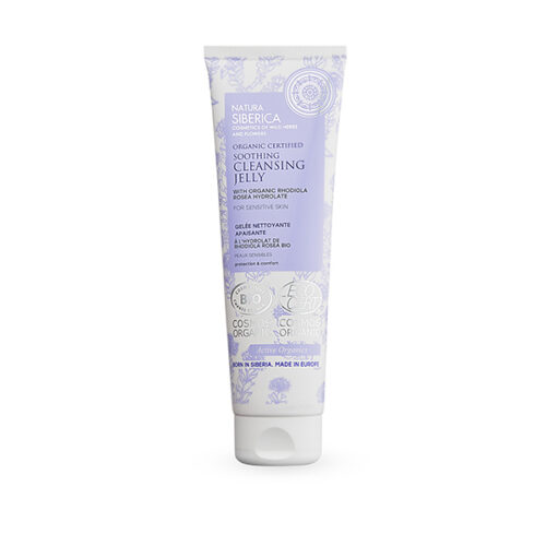 GELATINA LIMPIADORA CALMANTE CERTIFICADA ORGÁNICA PARA PIEL SENSIBLE, 140 ML